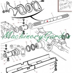 Eje Transmisi N Massey Ferguson Serie Y Machinery Garden