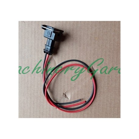 Conector Bomba eléctrica John Deere 12 V