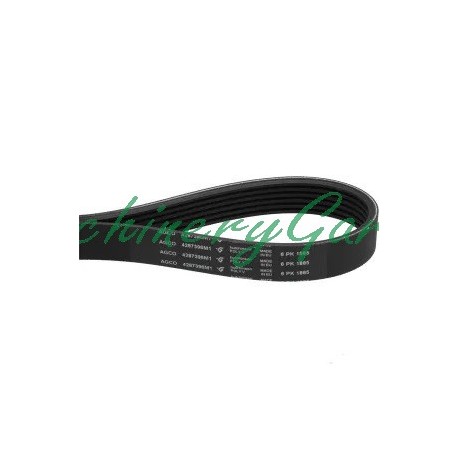 CORREA ACANALADA 6 PK x 1143 Massey Ferguson serie 5700 6600 7600