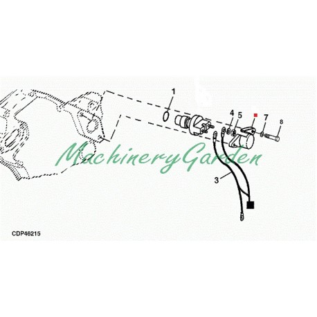 Tapadera Sensor Captador de impulsos John Deere Serie 40 y 50