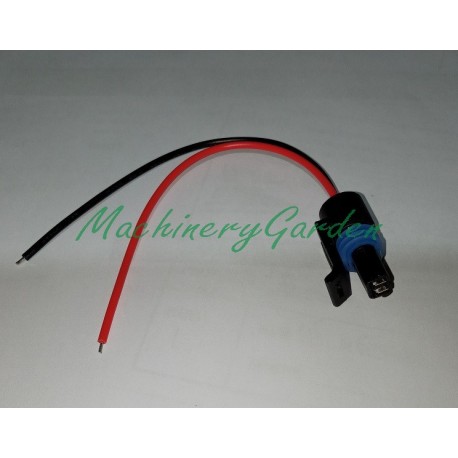 Conector 2 pines montado John Deere Valvula Doble Traccion serie 6000 6010