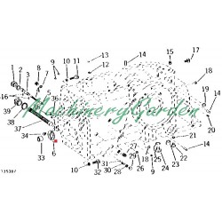 Arandela de empuje Caja de la Transmision John Deere 2030 2130