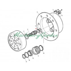 Grupilla Cubo reductor Puente delantero John Deere APL 345