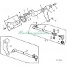 Tapa Columna direccion John deere 1020 1630 2135 3135