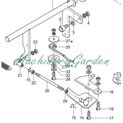 Arandela ballesta empacadora Welger AP 630 AP 730 y D4000