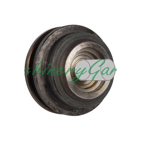 Rodillo descubierto de acero inoxidable Tractor oruga Fiat