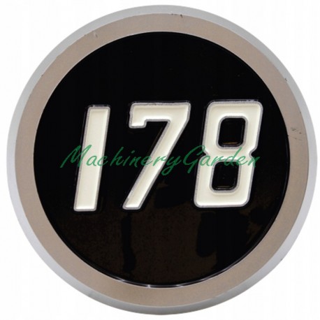 Emblema de  Plástico Massey Ferguson 178
