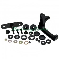 Kit completo cerradura Cristal trasero John Deere 6000 6010 6020 6030 7000 7010