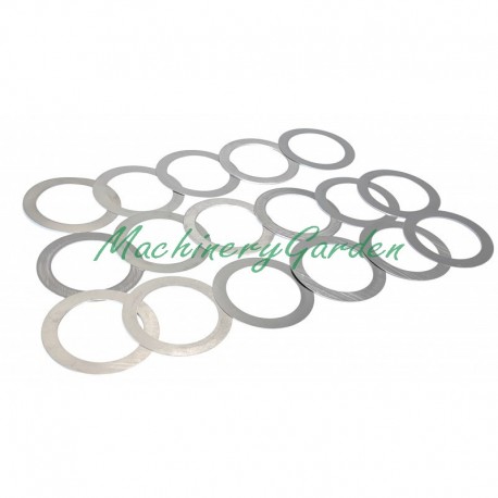 Juego de laminas puente delantero John Deere 7600 7700 7800