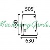 Cristal lateral derecho e izquierdo John Deere serie 40 y 50