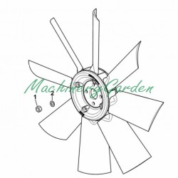 Ventilador Deutz-Fahr 5E 5Ecoline Agroplus