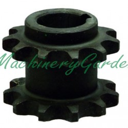 Piñon doble 3/4  de Z11 Empacadora Krone Combi Pack 1250
