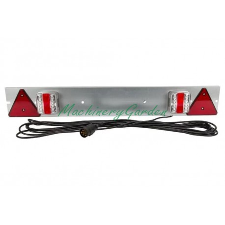 Barra de luces LED galv. 1000mm 12m cable
