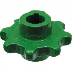 Piñón de cadena eje del elevador de grano superior John Deere CTS