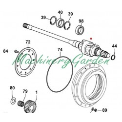 Palier delantero Deutz Agrofarm 115G