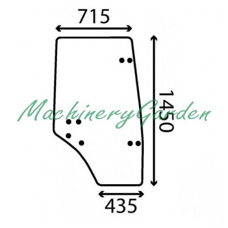 Cristal derecho Same Silver 90 100 105 110