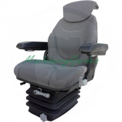 Asiento supension mecanica para tractor John Deere serie 6000 6010 6020 6030