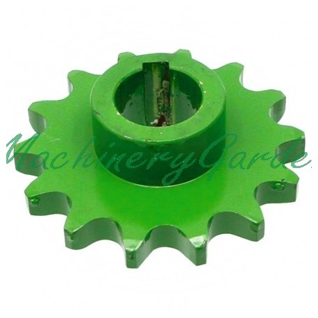 Rueda de cadenas Accionamiento de cadena de suelo arrollable 14 dientes, 1 1/4" empacadora Krone