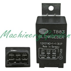 Relé de intermitencia 12V John Deere