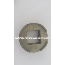Plato de aluminio de peladora en cruz