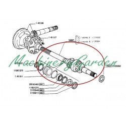 Palier transmision Fiat New Holland