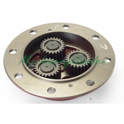 Carcasa 3 piñones puente delantero Case MX MX80C MX90C MX100 MX110 MX120 MX135