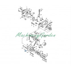 Piñon Z49 Cosechadora New Holland 8070  TC54 TF44 TC52