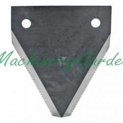 Cuchilla con dentado