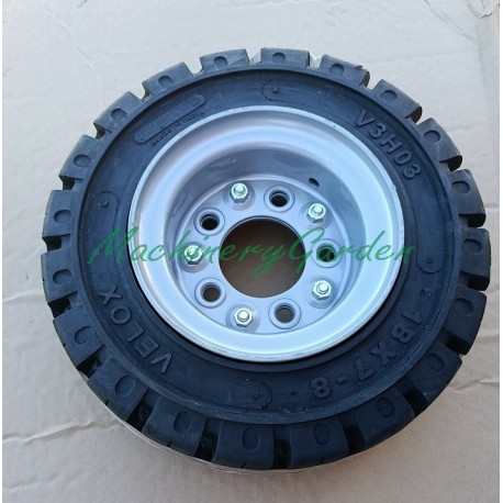 Rueda 18 x 7 R8 Maciza