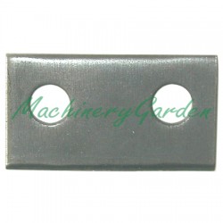 PLACA DE CIERRE 55 x 31 mm - Ø 10.5 mm