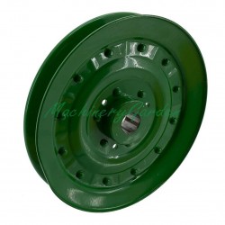 Polea eje exagoanal transmision eje de alimentacion empacadora John deere