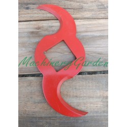 Cuchilla peladora doble M6/PV derecha