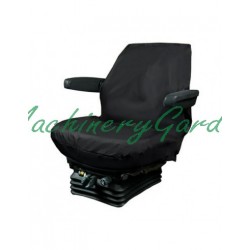 Funda para asiento de tractor estándar negra