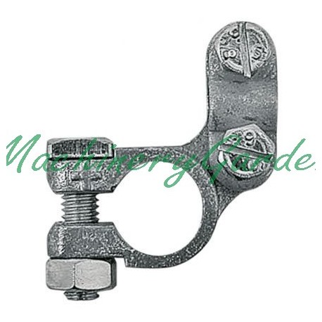 Borne de batería Ø 17,5 mm con tapa de metal