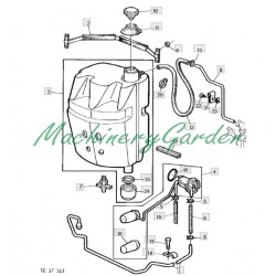 Aforador de combustible John Deere Viñedo serie 40 y 50