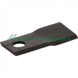 Cuchilla izquierda segadora Krone 118x48x4mm, Ø19mm