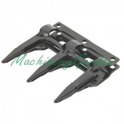 Dedo triple, 12mm, negro
