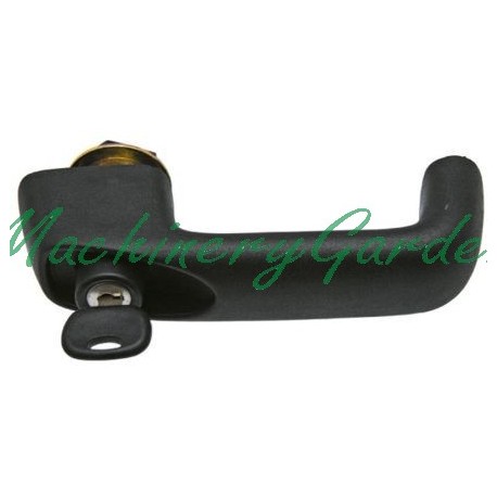 Manilla de la puerta con llave