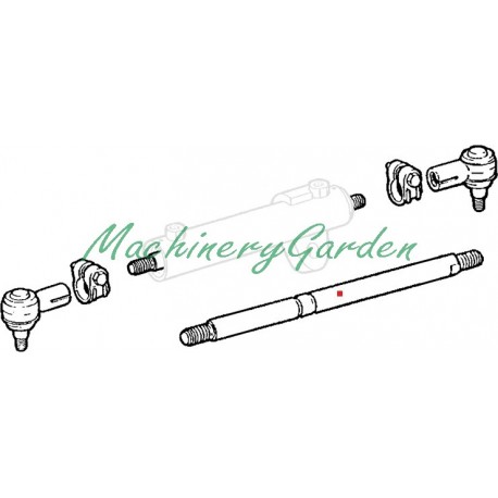 Vastago bombin direccion John Deere 2250F 2650N