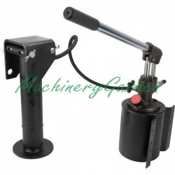 Pie de apoyo hidráulico  y bomba manual 2T