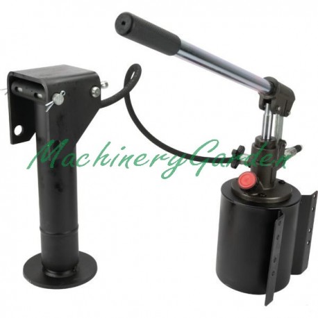 Pie de apoyo hidráulico  y bomba manual 2T