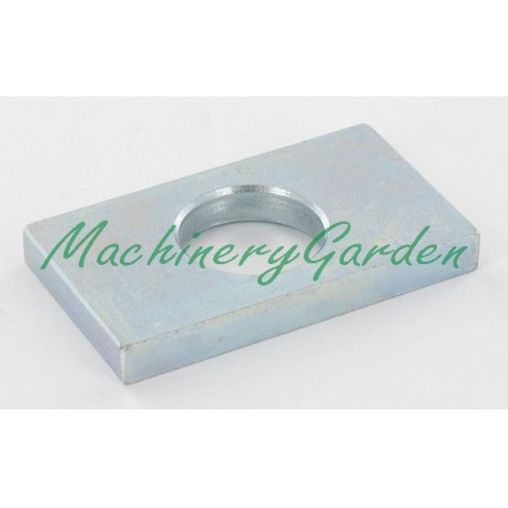 Chapa inferior tensor vertical bulon 19mm John Deere 5820 6200 6300 6110 6120