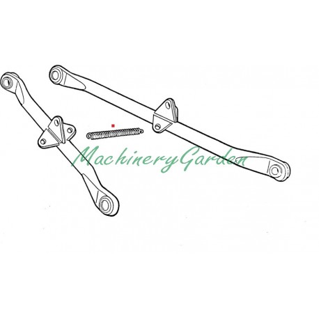 Muelle Tensor barra paralela John Deere serie 20 35 40 50