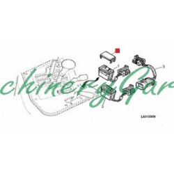 Tapa huecos mando conductor cabina John Deere 6000 6010 6020 6030