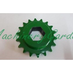 Piñon principal transmision Z18 Rotoempacadora John Deere