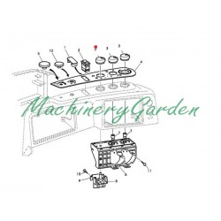 Boton aire acondicionado John Deere serie 6000 6010