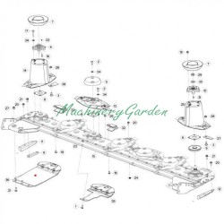 Patin deslizante exterior segadoras Kuhn