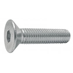 Tornillo de cabeza avellanada de hexágono interior