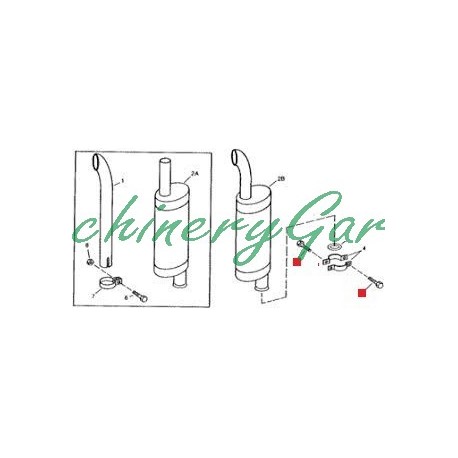 Tornillo completo silencioso John Deere 2030 2130