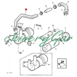 Manguito del filtro aire John Deere 2035 y 2135
